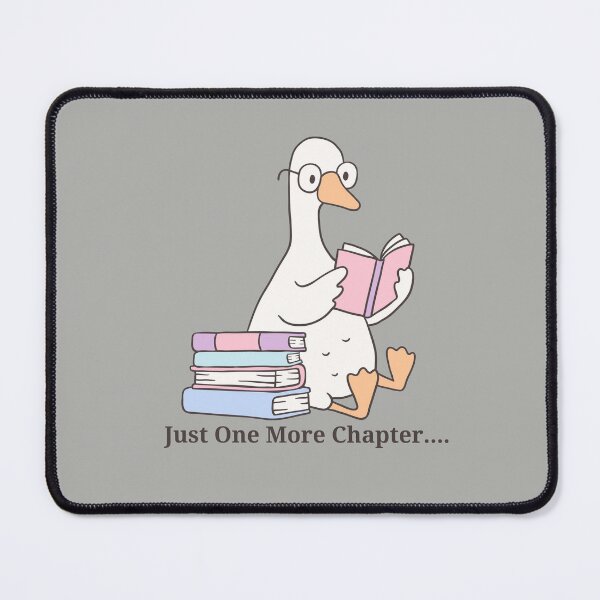 Item preview, Just One More Chapter Goose | Cute Book Lover Goose designed and sold by StudiobyTara.