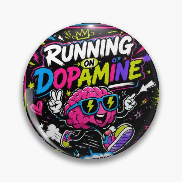 Item preview, Running on Dopamine | Neurodivergent Brain Humor | ADHD Funny Gift designed and sold by CollectionsJEm.
