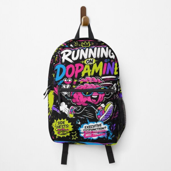 Item preview, Running on Dopamine | Neurodivergent Brain Humor | ADHD Funny Gift designed and sold by CollectionsJEm.