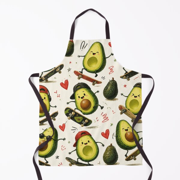 Item preview, Cute Avocado love Pattern  Seamless Pattern Fruit Print designed and sold by Aramdesing.