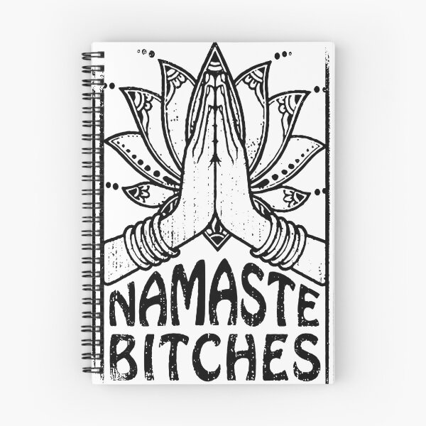 Item preview, Namaste Bitches  designed and sold by Mystic & Celestial Art.