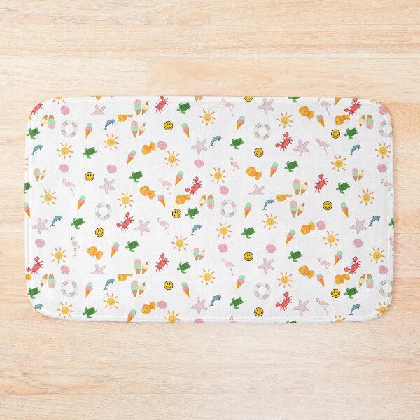 Item preview, Cute Summer Vibes Aesthetic Seamless Pattern  designed and sold by STKdesign62.