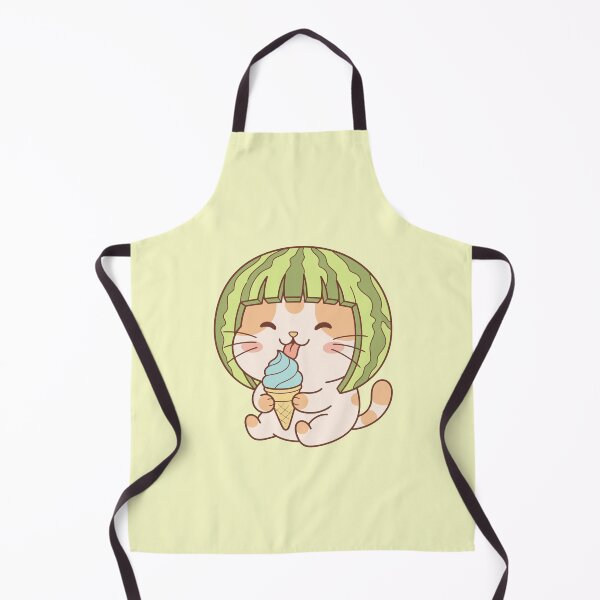 Item preview, Cat watermelon and ice cream designed and sold by jdaydrawing.