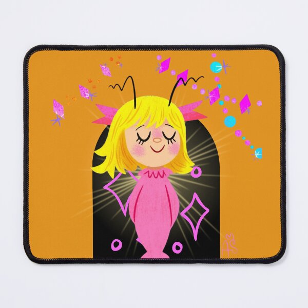 Item preview, Retro Sparkle Blonde Fairy Girl designed and sold by DreamLineOfNINA.
