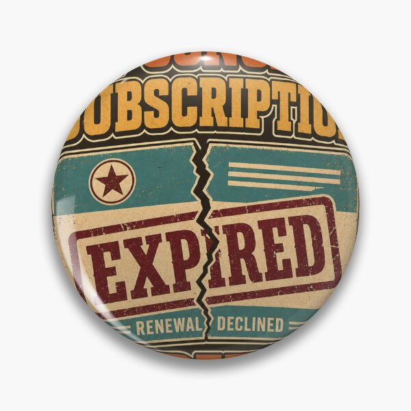 Item preview, Too Old to Care My Concern Subscription Expired Funny Aging Humor designed and sold by Print Loft.