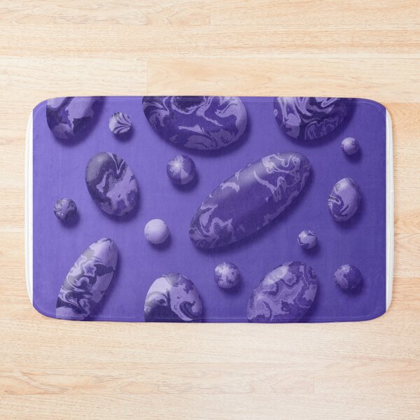Item preview, Luxury Purple Marble Stones Abstract Fluid Art Design designed and sold by CozyLittleShop.
