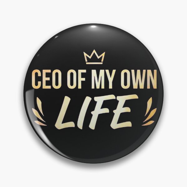 Item preview, CEO of My Own Life Motivational Streetwear Typography designed and sold by Dream Weave Studio.
