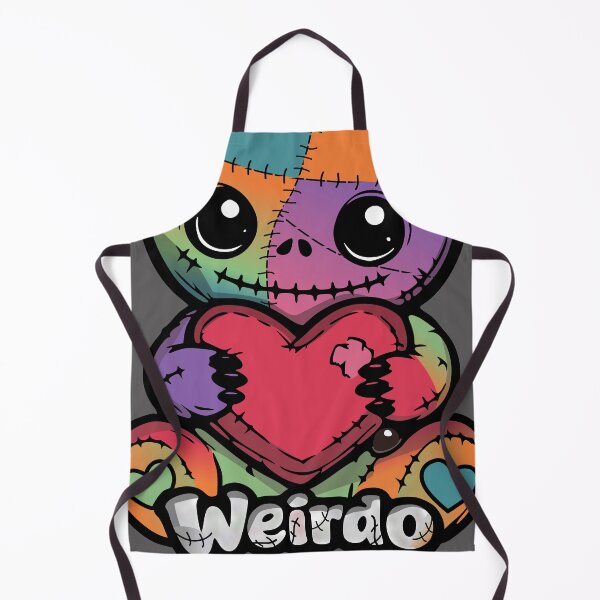 Item preview, Weirdo Voodoo Doll Kawaii Heart Motif designed and sold by Pommes im Bett.