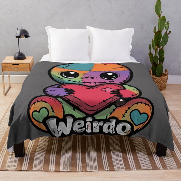 Item preview, Weirdo Voodoo Doll Kawaii Heart Motif designed and sold by Pommes im Bett.