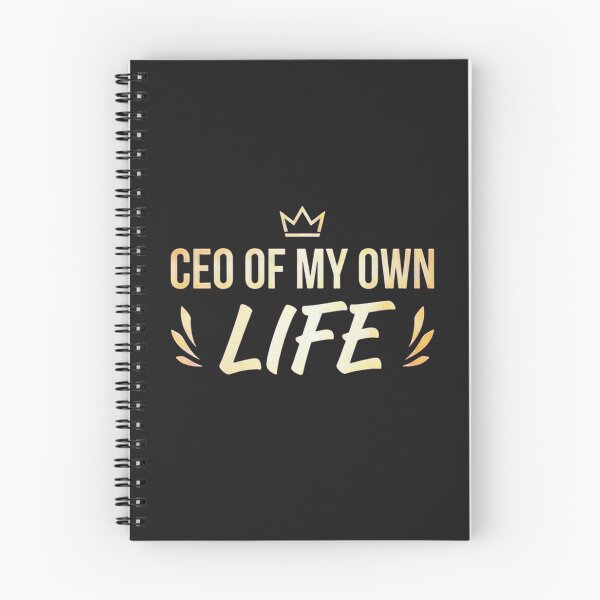 Item preview, CEO of My Own Life Motivational Streetwear Typography designed and sold by Dream Weave Studio.