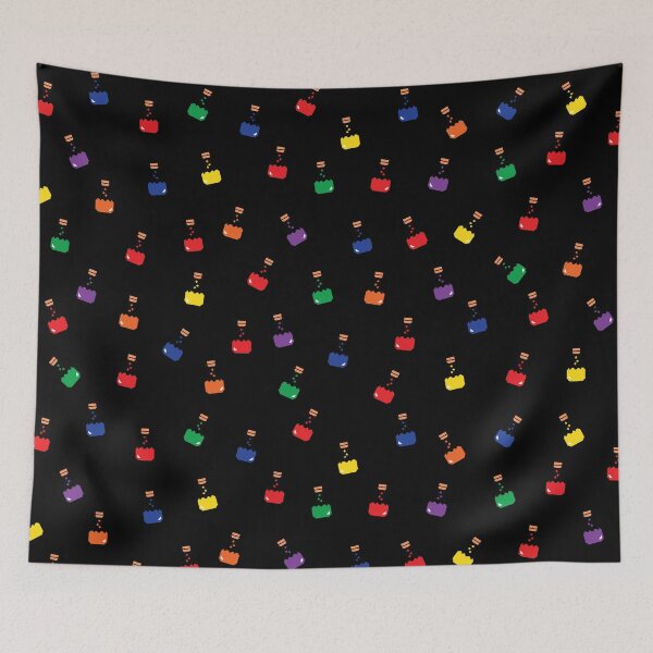 Item preview, Classic Colors Potion Pattern designed and sold by melted designs.