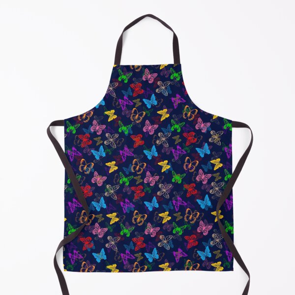 Item preview, Colorful Butterfly Pattern Design - Blue designed and sold by PatternTitan.