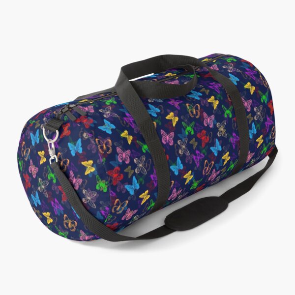 Item preview, Colorful Butterfly Pattern Design - Blue designed and sold by PatternTitan.