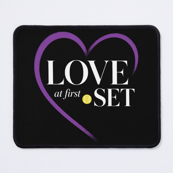 Item preview, Love At First Set Tennis Shirt | Cute Tennis Lover Gift designed and sold by Symphatee.