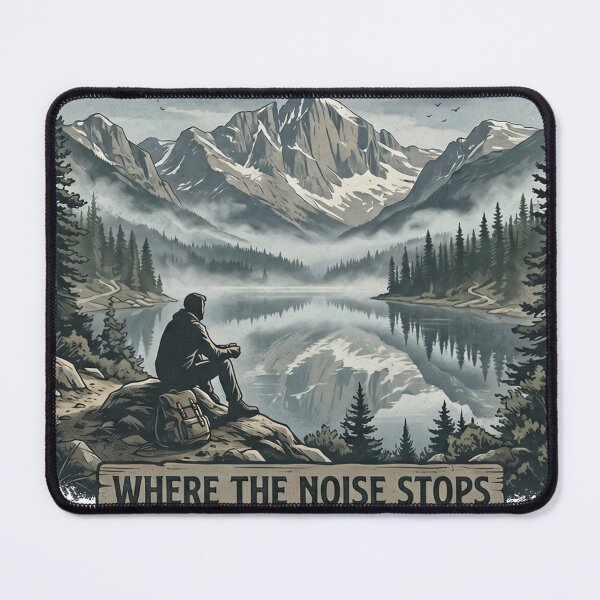 Item preview, Rocky Mountains National Park Quiet Reflection Lake Landscape designed and sold by TeeVerse27.