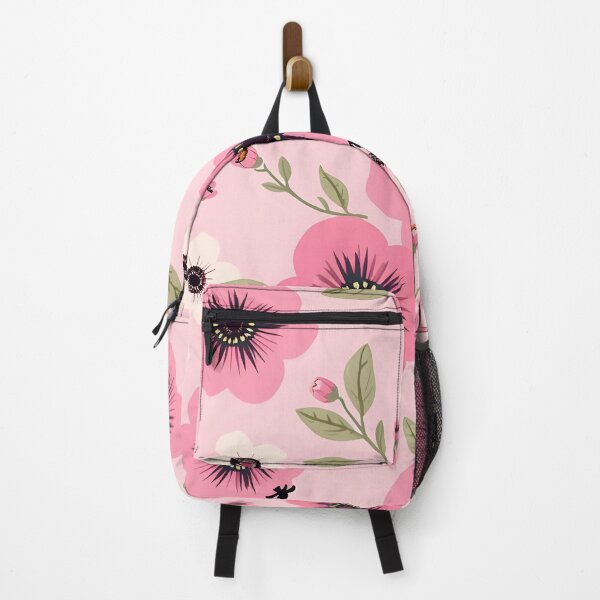 Item preview, Salmon pink floral pattern designed and sold by Nolan6.