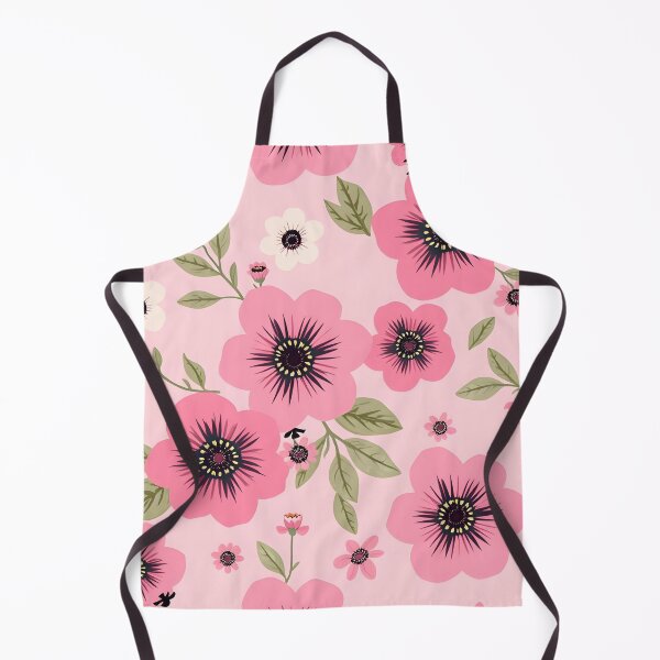 Item preview, Salmon pink floral pattern designed and sold by Nolan6.