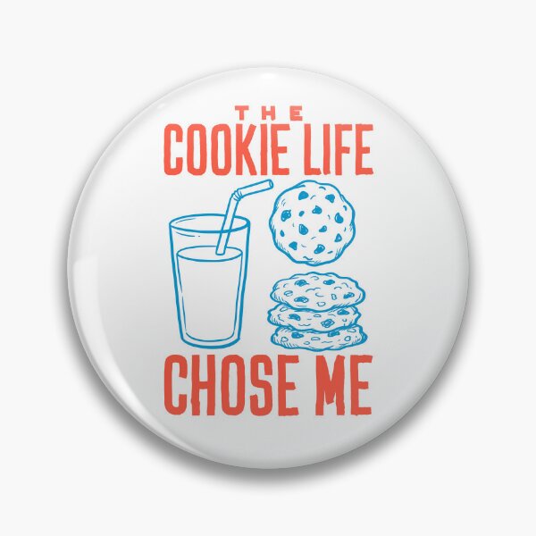 Item preview, The Cookie Life Chose Me Funny Milk And Cookies Lover designed and sold by GrandeDuc.