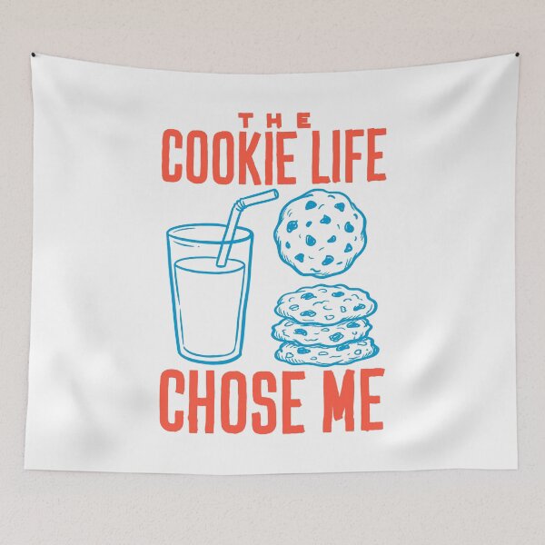 Item preview, The Cookie Life Chose Me Funny Milk And Cookies Lover designed and sold by GrandeDuc.