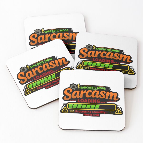 Item preview, Sarcasm Loading Funny sarcasm saying designed and sold by Pommes im Bett.