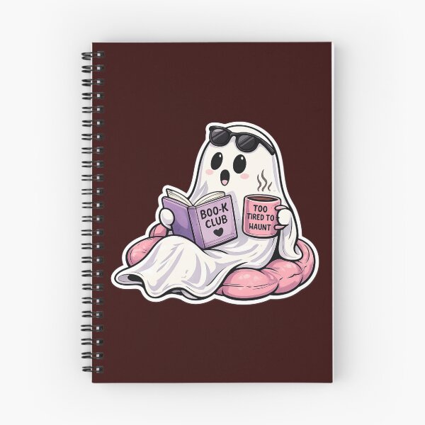 Item preview, Boo-k Club Ghost Too Tired To Haunt Halloween designed and sold by slestore.