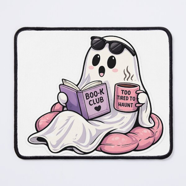 Item preview, Boo-k Club Ghost Too Tired To Haunt Halloween designed and sold by slestore.