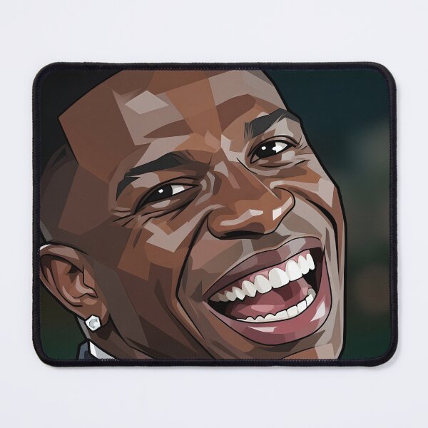 Item preview, Vini Jr. And Erling Haaland White Chicks Meme Funny Football designed and sold by YonizaStudio.