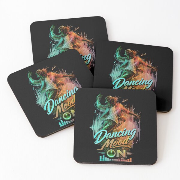 Item preview, Dancing Mood On Colorful Music Dance Design designed and sold by Symphatee.