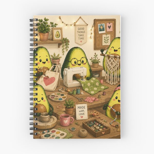 Item preview, Cute Avocado love Pattern  Seamless Pattern Fruit Print designed and sold by Aramdesing.