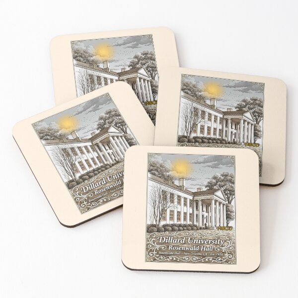 Item preview, Vintage Dillard University Rosenwald Hall Lithograph Illustration designed and sold by EvergreenPark - Tee Studio.