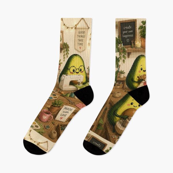 Item preview, Cute Avocado love Pattern  Seamless Pattern Fruit Print designed and sold by Aramdesing.