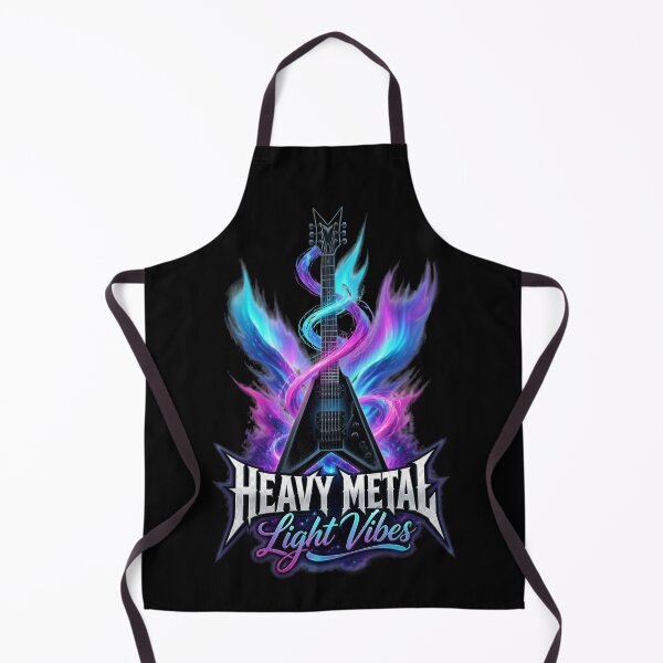 Item preview, Heavy Metal Light Vibes Guitar Music Design designed and sold by Symphatee.