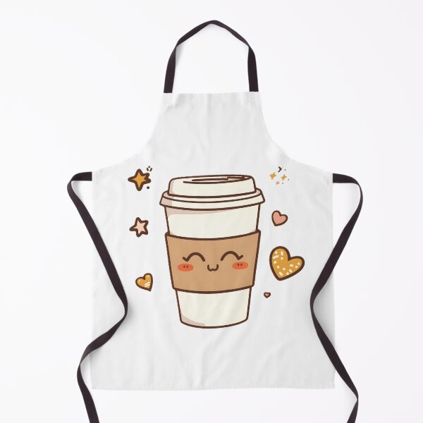 Item preview, Cute Kawaii Coffee Cup Sticker | Happy Coffee Lover Cartoon Design designed and sold by dreamz-world.