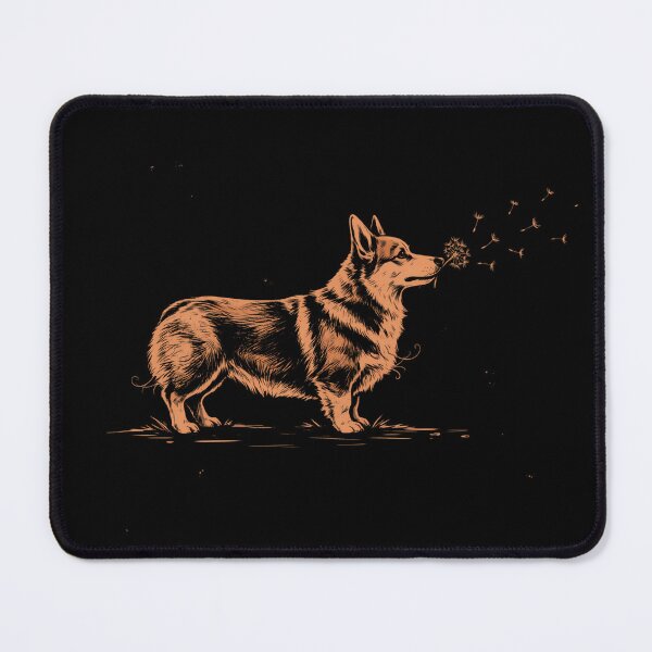 Item preview, Corgi with Dandeline designed and sold by Peter Stawicki.