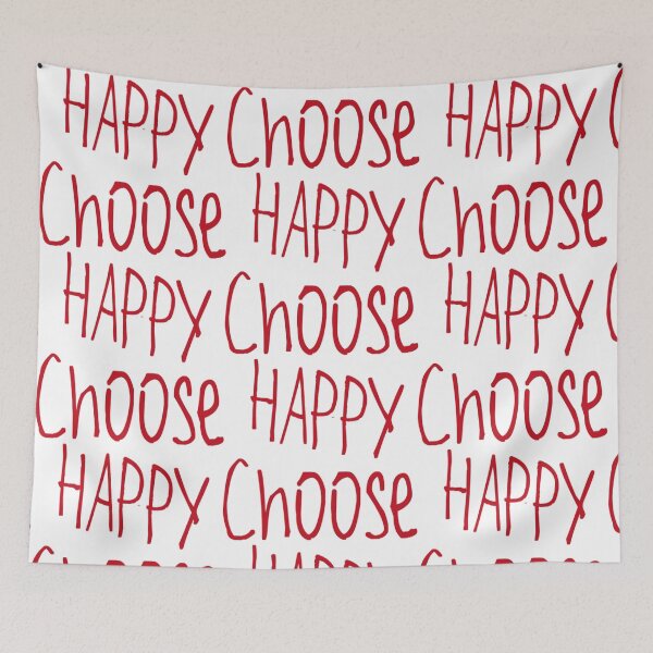 Item preview, Choose Happy designed and sold by kinpirks.