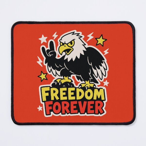 Item preview, Freedom Forever Bald Eagle Rock and roll designed and sold by CamaleonDesigns.