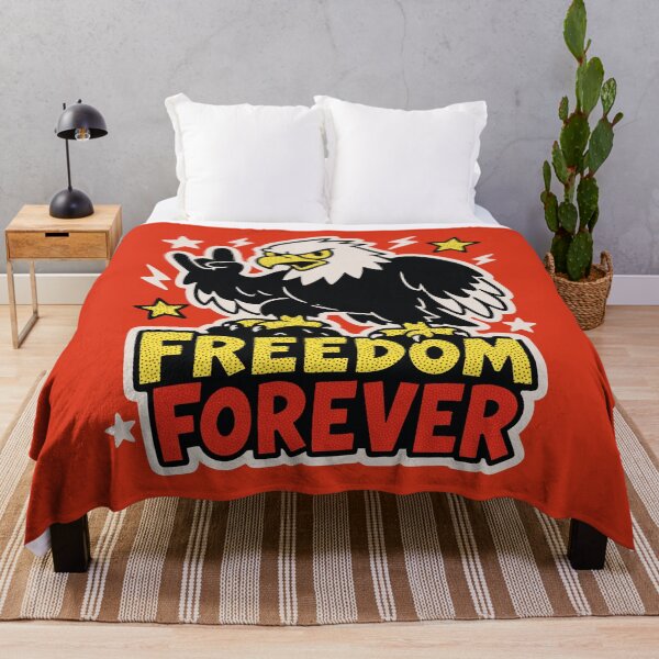 Item preview, Freedom Forever Bald Eagle Rock and roll designed and sold by CamaleonDesigns.