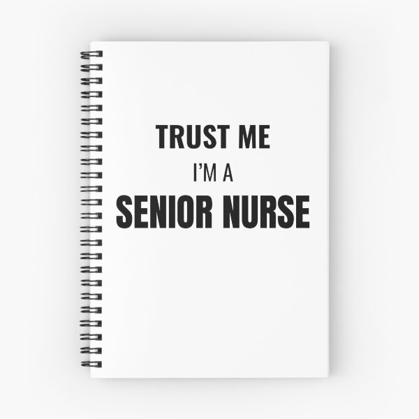 Item preview, Trust Me I'm a Senior Nurse (Black) designed and sold by ShipCrewNation.
