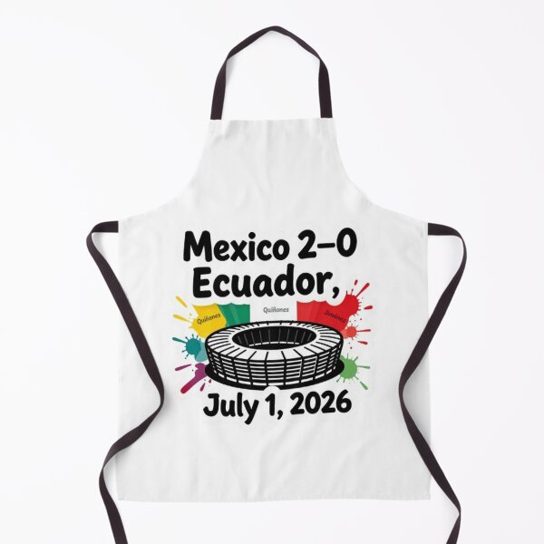 Item preview, Mexico Historic Victory – 2–0 vs Ecuador (2026) designed and sold by ROVVI.