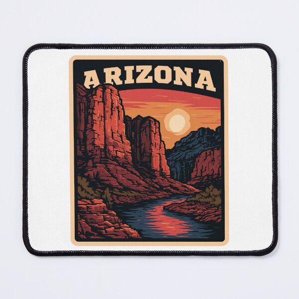 Item preview, Arizona USA Illustration Design designed and sold by GoldenAurora91.