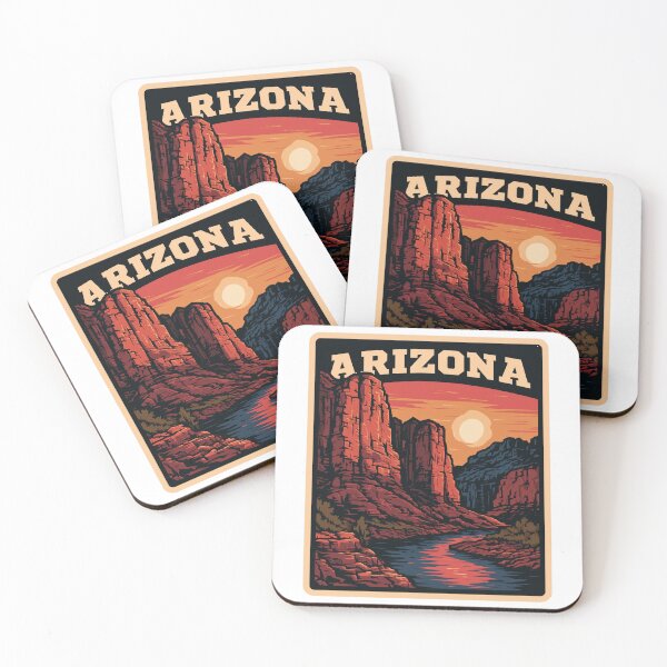 Item preview, Arizona USA Illustration Design designed and sold by GoldenAurora91.