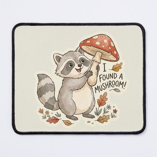 Item preview, I Found a Mushroom! designed and sold by MoonwoodStudio.