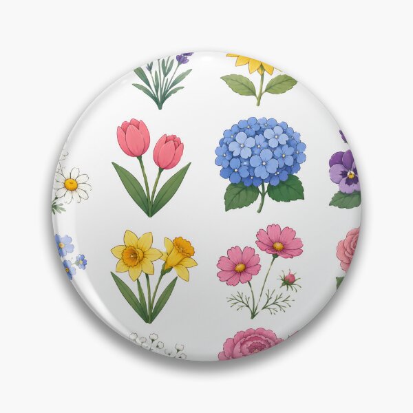 Item preview, Flowers pattern designed and sold by trendspatterns.