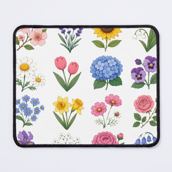 Item preview, Flowers pattern designed and sold by trendspatterns.