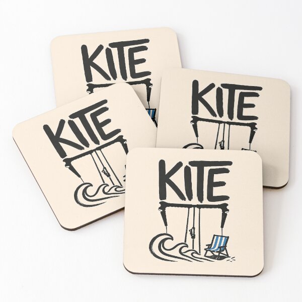 Item preview, Kite Beach Club Minimal Coastal Poster designed and sold by Islabonita..