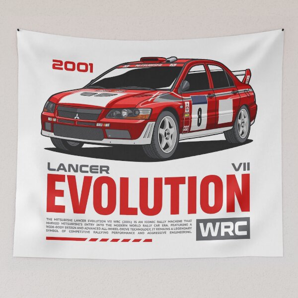 Item preview, Lancer Evo 7 WRC Rally Racing designed and sold by squeal tires.