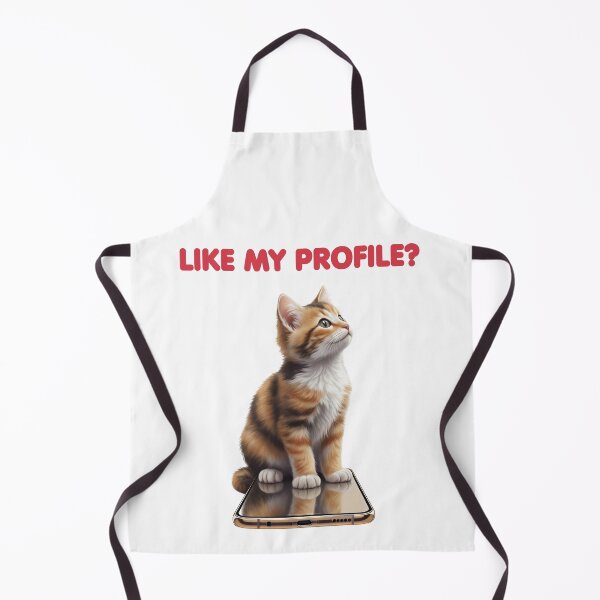 Item preview, Like My Profile Cute Cat Design designed and sold by Symphatee.