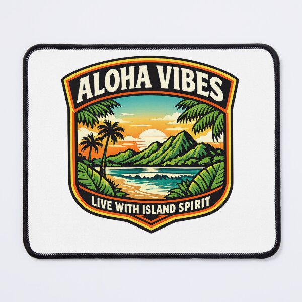 Item preview, Live With Island Spirit Aloha Vibes designed and sold by DPBTees70.