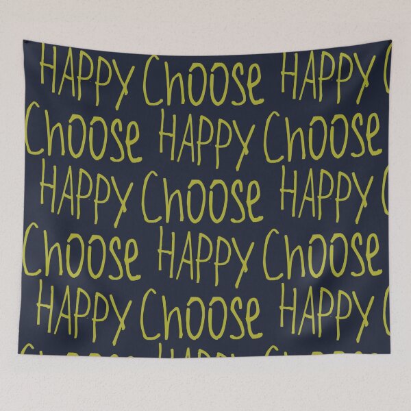 Item preview, Choose Happy designed and sold by kinpirks.