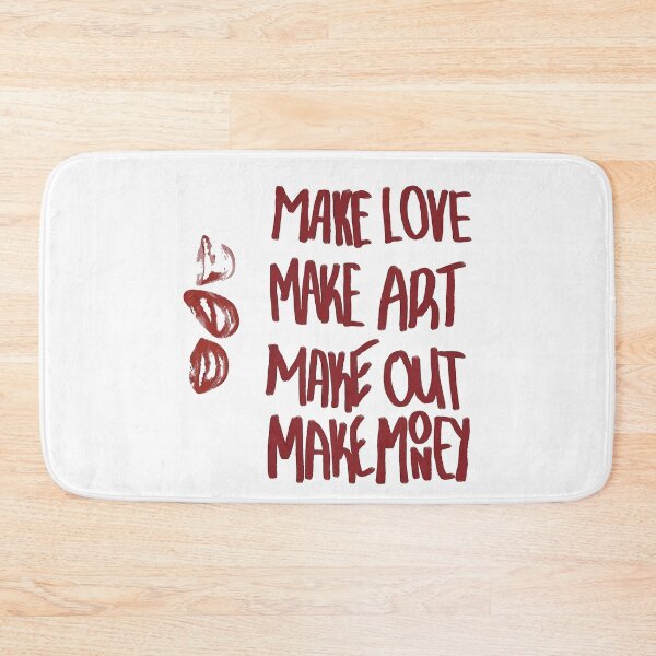 Item preview, Make Love Make Art Make Out Make Money Typography Shirt designed and sold by Doptlavia.